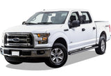 Stainless Steel Both Sides iStep 5 Inch 2015-2026 Ford F-150 SuperCrew Cab\ 2022-2026 Ford F-150 Lightning SuperCrew Cab\ 2017-2026 Ford F-250/F-350 /F-450/F-550 Super Duty Crew Cab IB06EAG5A