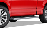 Stainless Steel Both Sides iStep 5 Inch 2015-2026 Ford F-150 Super Cab\ 2017-2026 Ford F-250/F-350/F-450/F-550 Super Duty Super Cab IB06EAH8A