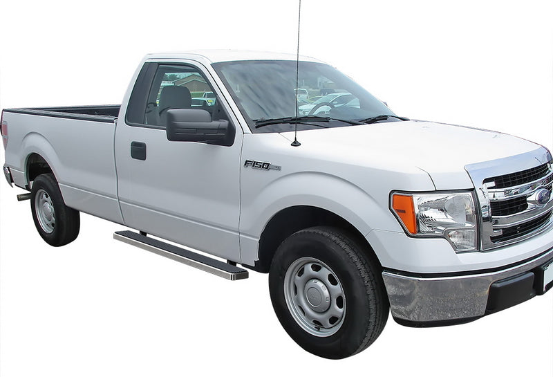 Stainless Steel Both Sides iStep 5 Inch 2009-2014 Ford F-150 Regular Cab IB06EBA2A