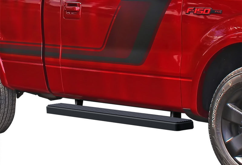 Stainless Steel Both Sides iStep 5 Inch 2009-2014 Ford F-150 Regular Cab IB06EBA2B