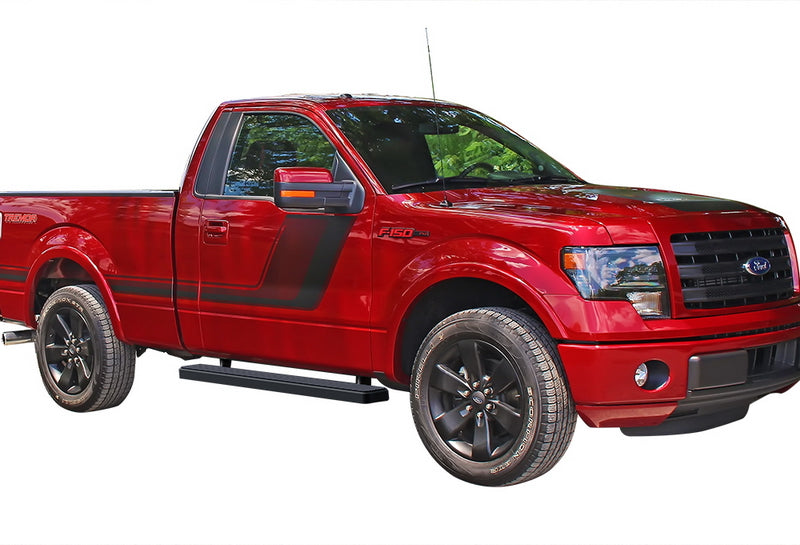 Stainless Steel Both Sides iStep 5 Inch 2009-2014 Ford F-150 Regular Cab IB06EBA2B