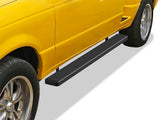 Stainless Steel Both Sides iStep 5 Inch 1998-2011 Ford Ranger Super Cab 2-Door (Drilling Required)\ 1998-2011 Ford Ranger "EDGE" Super Cab 2-Door (Drilling Required)\ 1998-2011 Mazda B-Series Super Cab 2-Door IB06EBA3B