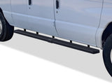 Stainless Steel Both Sides iStep 5 Inch Van 1999-2014 Ford Econoline Van (Full Size) For 3-Door Models Only IB06EDJ4B