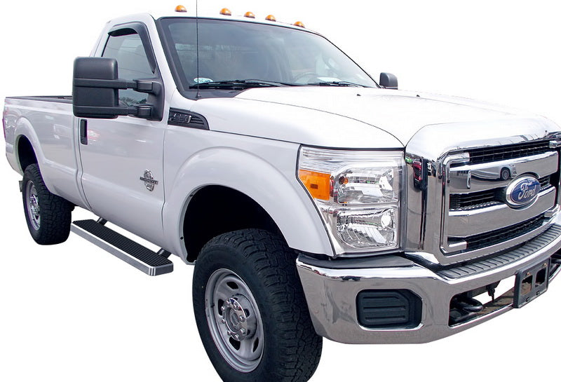 Stainless Steel Both Sides iStep 5 Inch 1999-2016 Ford F-250/F-350/F-450/F-550 Super Duty Regular Cab IB06EJA0A