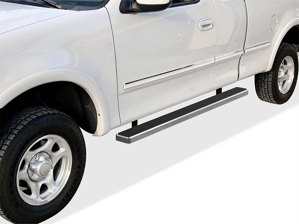 Stainless Steel Both Sides iStep 5 Inch 1999-2003 Ford F-150/F-250LD Super Cab (Incl. 2004 Heritage Model) IB06EJJ8A