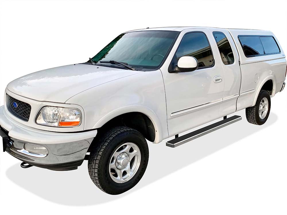 Stainless Steel Both Sides iStep 5 Inch 1999-2003 Ford F-150/F-250LD Super Cab (Incl. 2004 Heritage Model) IB06EJJ8A
