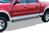 Stainless Steel Both Sides iStep 5 Inch 2001-2003 Ford F-150 SuperCrew Cab 4-Door(Incl. 04 Heritage Model) IB06EJJ9A