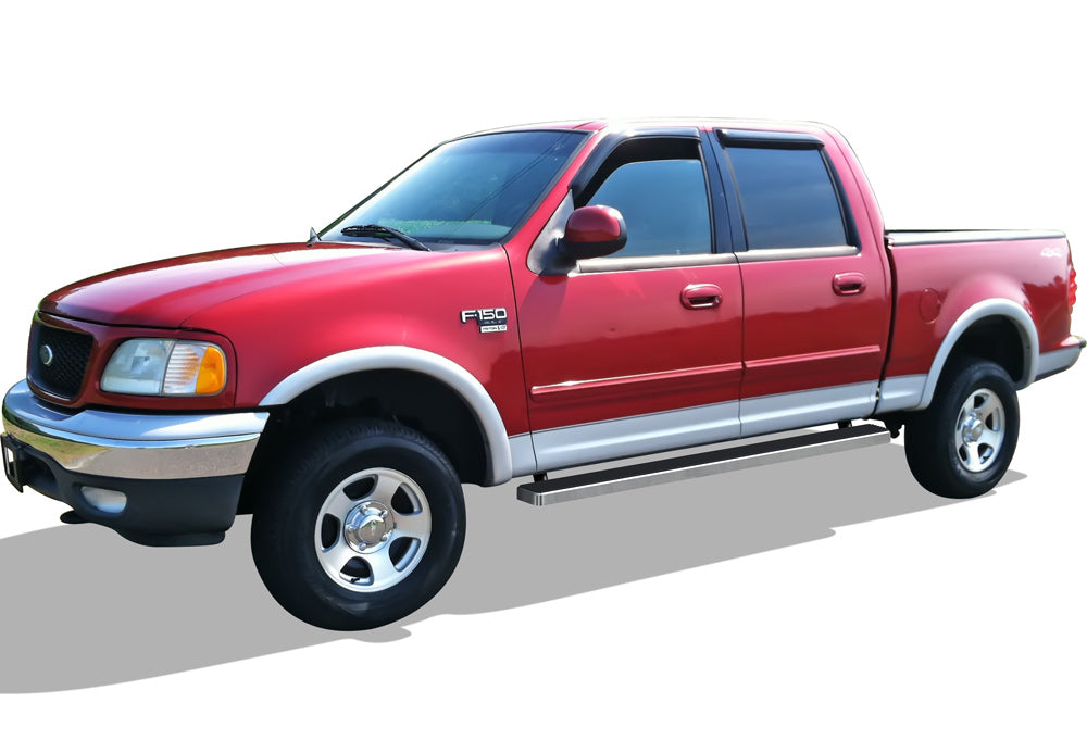 Stainless Steel Both Sides iStep 5 Inch 2001-2003 Ford F-150 SuperCrew Cab 4-Door(Incl. 04 Heritage Model) IB06EJJ9A