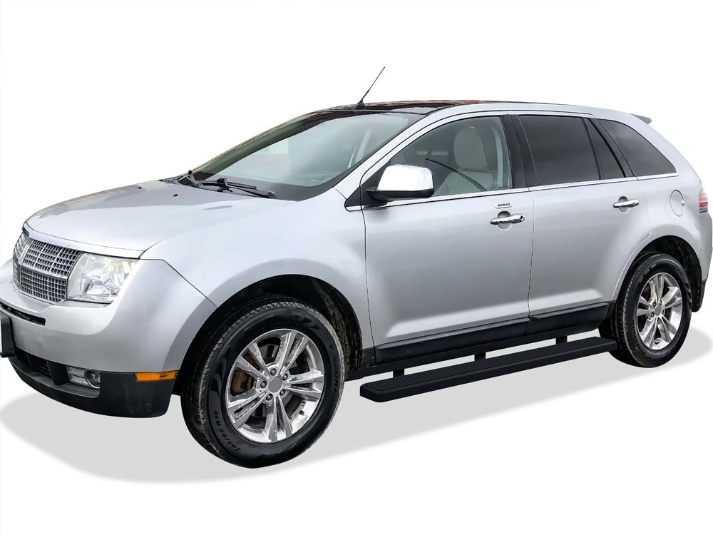 Stainless Steel Both Sides iStep 6 Inch 2007-2014 Ford Edge (Excl. Sport and Ecoboost equipped Models)\ 2007-2010 Lincoln MKX (Excl. EcoBoost Model)\ (*Will not work on vehicles equipped with power retracting boards) IB06FAC8B