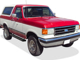 Stainless Steel Both Sides iStep 6 Inch 1980-1996 Ford F-150 Regular Cab (Incl. 97 Only HD Model)\ 1980-1996 Ford Bronco Full Size (Will not fit Lightning or w/ Snow plow prep package Models) IB06FBA0B