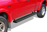 Stainless Steel Both Sides iStep 6 Inch 1998-2011 Ford Ranger Super Cab 2-Door (Drilling Required)\ 1998-2011 Ford Ranger "EDGE" Super Cab 2-Door (Drilling Required)\ 1998-2011 Mazda B-Series Super Cab 2-Door IB06FBA3B