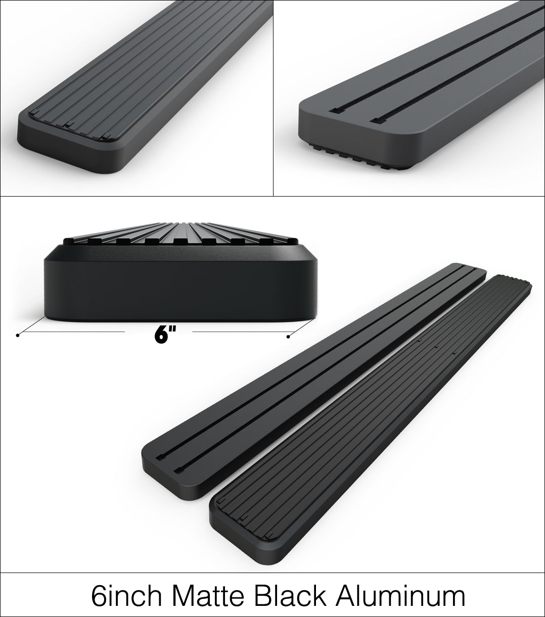 Stainless Steel Both Sides iStep 6 Inch 2019-2026 Ford Ranger Super Crew Cab\ 4-Door IB06FBC9B