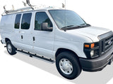 Stainless Steel Both Sides iStep 6 Inch Van 1999-2014 Ford Econoline Van (Full Size) For 3-Door Models Only IB06FDJ4A