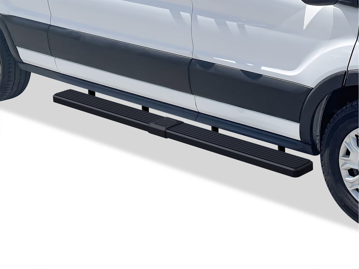 Stainless Steel Both Sides iStep 6 Inch Van 2015-2026 Ford Transit Van (Full Size)\ Exclude 2022-2026 E-Transit\ For 3-Door Models Only IB06FDJ5B