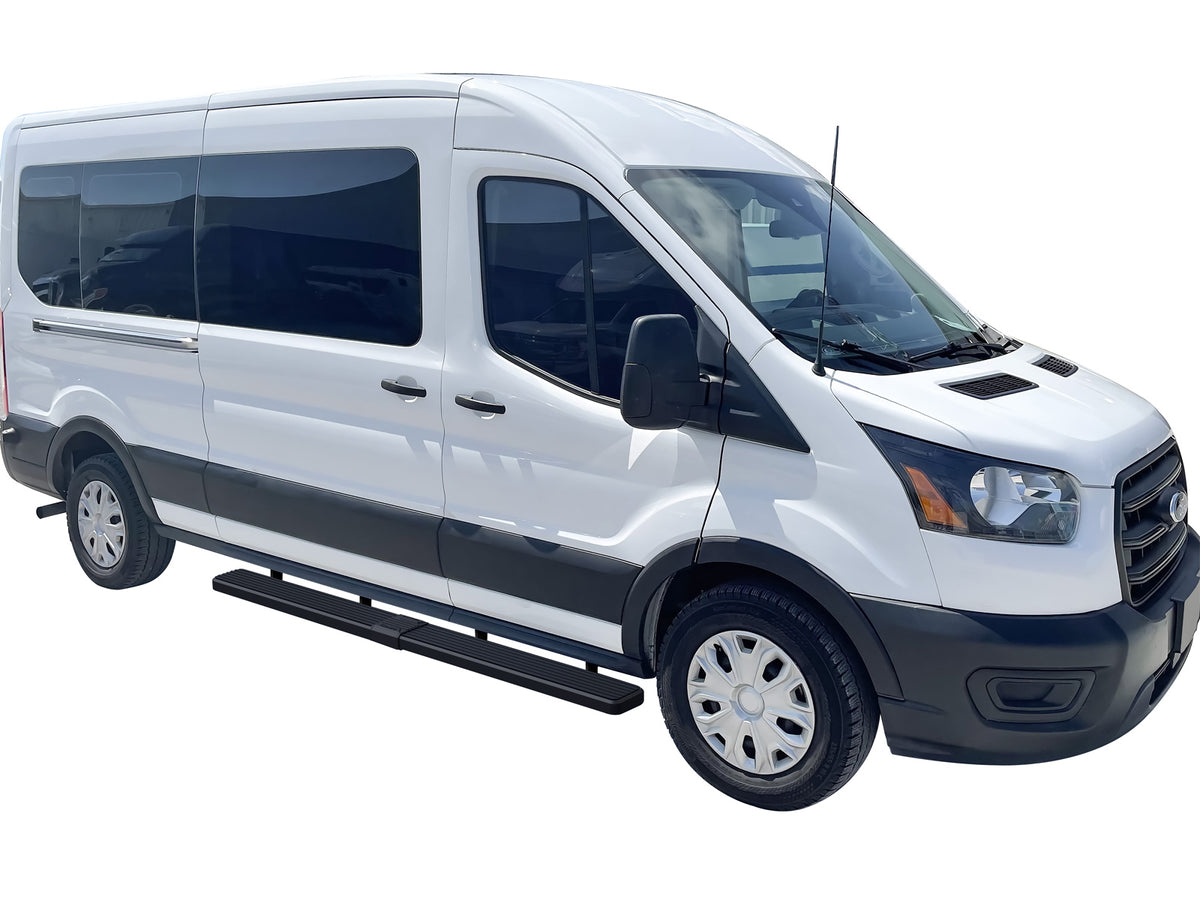 Stainless Steel Both Sides iStep 6 Inch Van 2015-2026 Ford Transit Van (Full Size)\ Exclude 2022-2026 E-Transit\ For 3-Door Models Only IB06FDJ5B