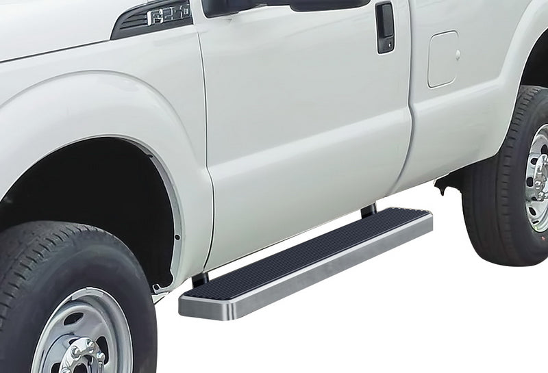 Stainless Steel Both Sides iStep 6 Inch 1999-2016 Ford F-250/F-350/F-450/F-550 Super Duty Regular Cab IB06FJA0A