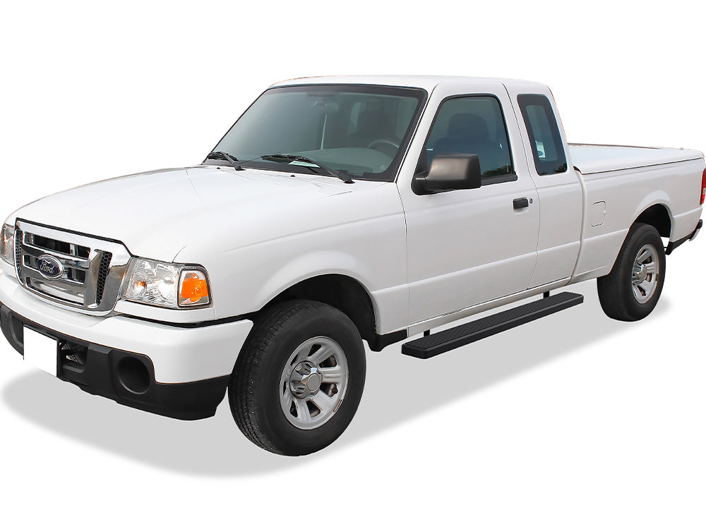 Stainless Steel Both Sides iStep 6 Inch 1999-2011 Ford Ranger Super Cab 4-Door\ 1999-2011 Ford Ranger "EDGE" Super Cab 4-Door\ 1999-2011 Mazda B-Series Super Cab 4-Door IB06FJC9B