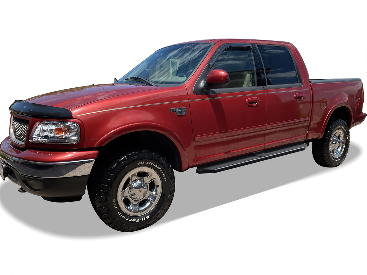 Stainless Steel Both Sides Running Board-H Series 2001-2003 Ford F-150 SuperCrew Cab 4-Door (Incl. 2004 Heritage Model) IB06PJJ9H