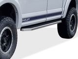Stainless Steel Both Sides Running Board-H Series 2015-2026 Ford F-150 SuperCrew Cab\ 2022-2026 Ford F-150 Lightning SuperCrew Cab\ 2017-2026 Ford F-250/F-350 /F-450/F-550 Super Duty Crew Cab IB06RAG5Y