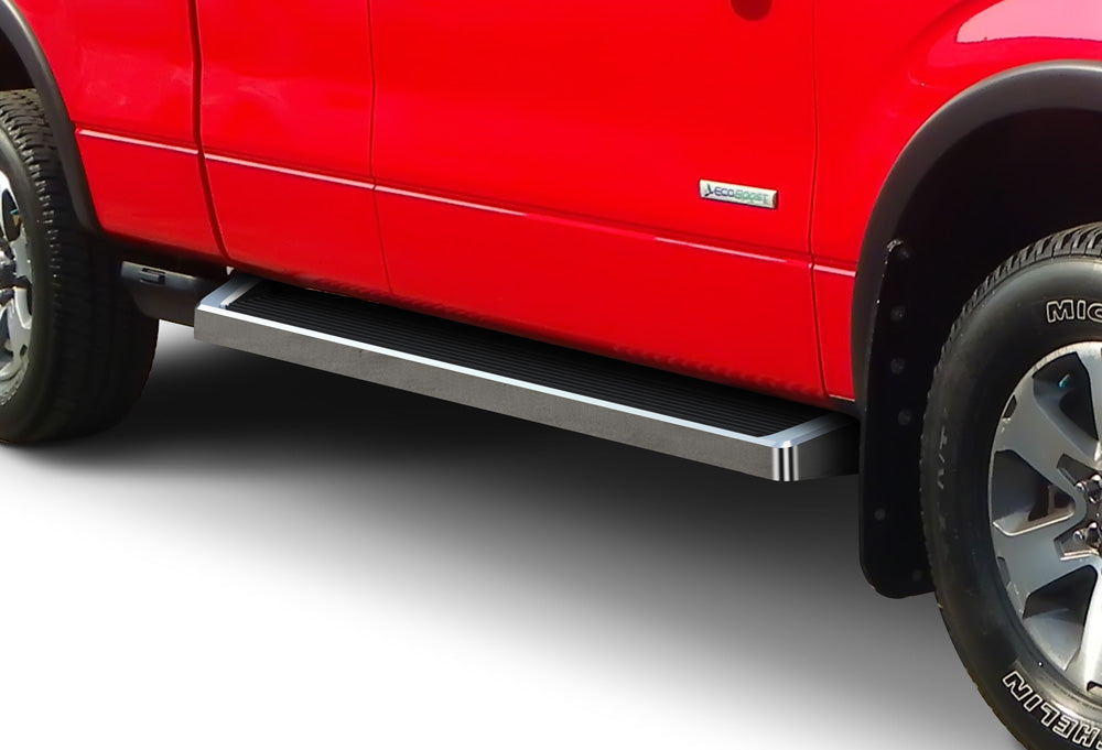 6061 Aircraft Aluminum Both Sides iRunning Board 2004-2014 Ford F-150 Super Cab (Excl. Heritage Edition) IB06RAG6A