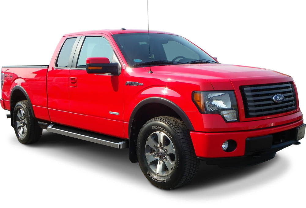 6061 Aircraft Aluminum Both Sides iRunning Board 2004-2014 Ford F-150 Super Cab (Excl. Heritage Edition) IB06RAG6A