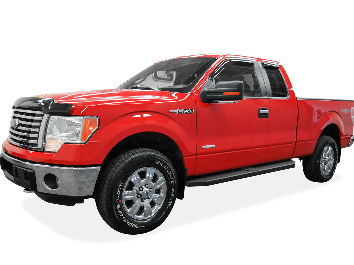 Stainless Steel Both Sides Running Board-H Series 2004-2014 Ford F-150 Super Cab (Excl. Heritage Edition) IB06RAG6H