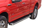 6061 Aircraft Aluminum Both Sides iRunning Board 2015-2026 Ford F-150 Super Cab\ 2017-2026 Ford F-250/F-350/F-450/F-550 Super Duty Super Cab IB06RAH8A