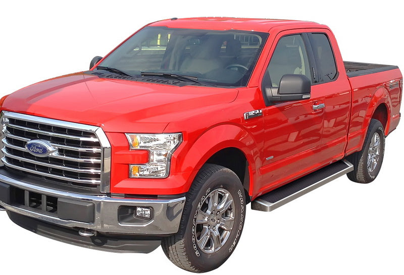 6061 Aircraft Aluminum Both Sides iRunning Board 2015-2026 Ford F-150 Super Cab\ 2017-2026 Ford F-250/F-350/F-450/F-550 Super Duty Super Cab IB06RAH8A