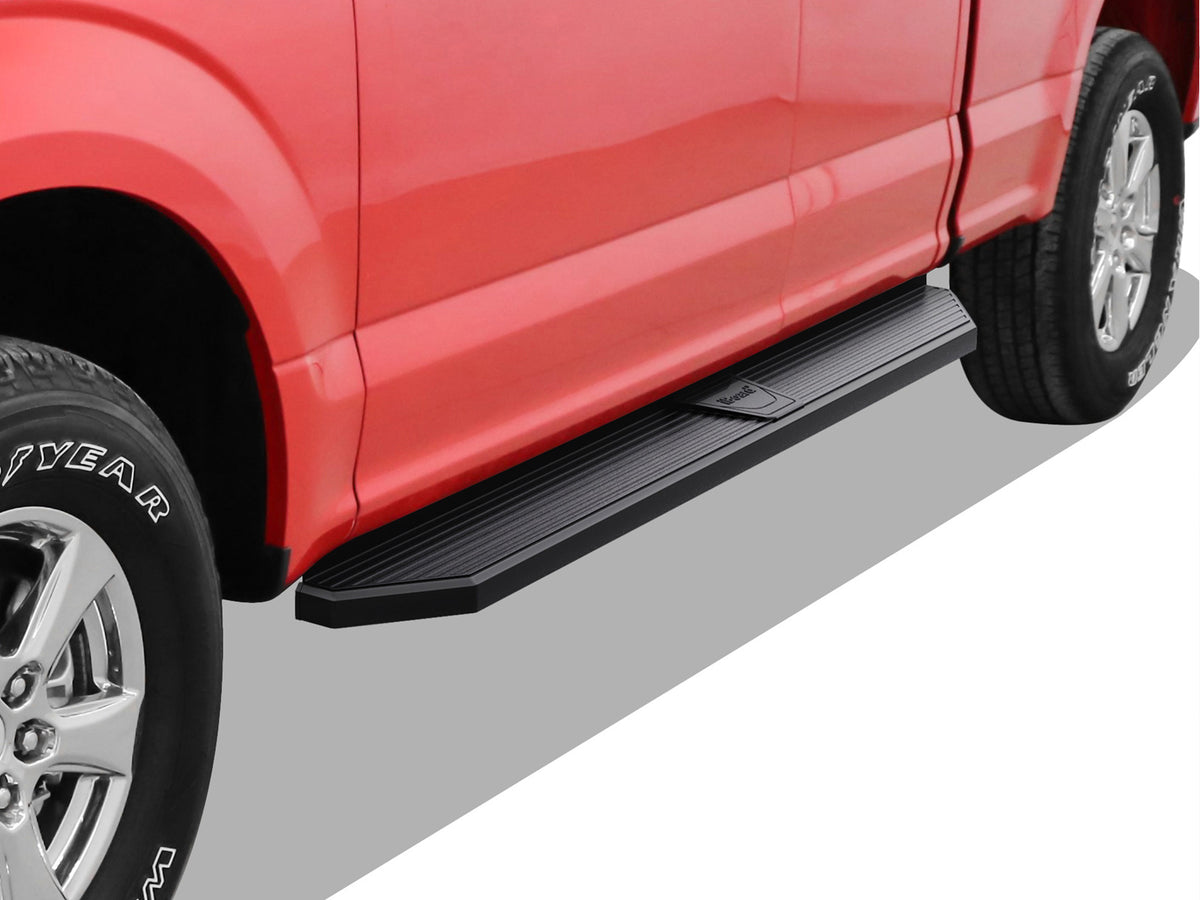 Stainless Steel Both Sides Running Board-H Series 2015-2026 Ford F-150 Super Cab\ 2017-2026 Ford F-250/F-350/F-450/F-550 Super Duty Super Cab IB06RAH8H