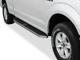 Stainless Steel Both Sides Running Board-H Series 2015-2026 Ford F-150 Super Cab\ 2017-2026 Ford F-250/F-350/F-450/F-550 Super Duty Super Cab IB06RAH8Y
