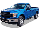 6061 Aircraft Aluminum Both Sides iRunning Board 2015-2026 Ford F-150 Regular Cab (Excl. 2022-2026 F-150 Lighting EV)\ 2017-2026 Ford F-250/F-350/F-450/F-550 Super Duty Regular Cab IB06RAH9B
