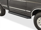Stainless Steel Both Sides Running Board-H Series 1980-1996 F-Series Pickup Regular Cab (Incl. 97 Only HD Model)/ 1980-1996 Ford Bronco Full Size\ *Will not fit Lightning or w/ Snow plow prep package Models IB06RBA0H