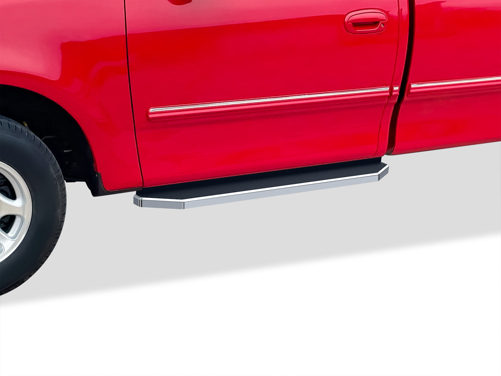 Stainless Steel Both Sides Running Board-H Series 1997-2003 Ford F-150/F-250LD Regular Cab\ Incl. 04 Heritage\ Not For Lightning Model IB06RBA1Y