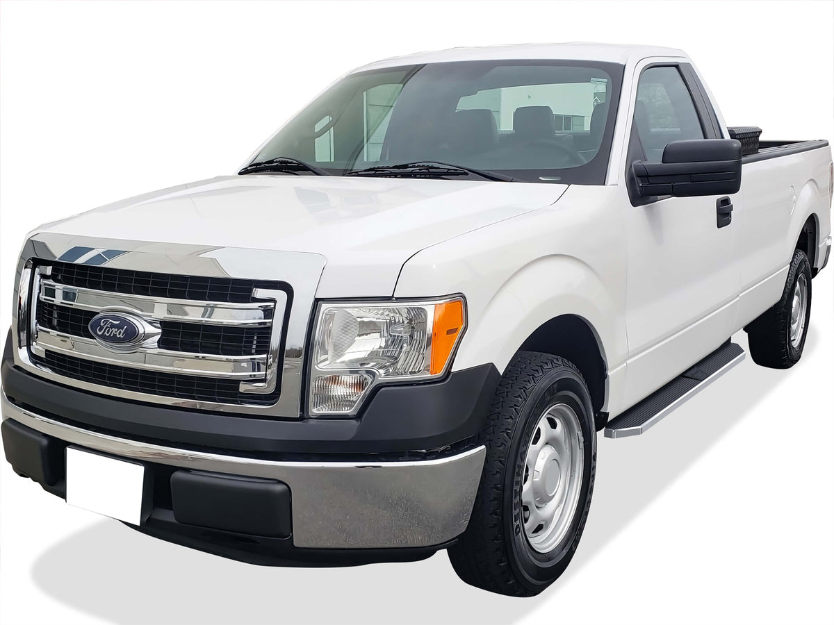 Stainless Steel Both Sides Running Board-H Series 2009-2014 Ford F-150 Regular Cab IB06RBA2Y