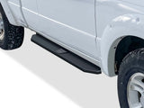 Stainless Steel Both Sides Running Board-H Series 1998-2011 Ford Ranger Super Cab 2-Door *Requires some drilling\ 1998-2011 Ford Ranger "EDGE" Super Cab 2-Door *Requires some drilling\ 1998-2011 Mazda B-Series Super Cab 2-Door IB06RBA3H