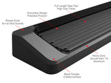 6061 Aircraft Aluminum Both Sides iRunning Board 2018-2026 Ford Expedition\ Excl. Max Model IB06RBC4B