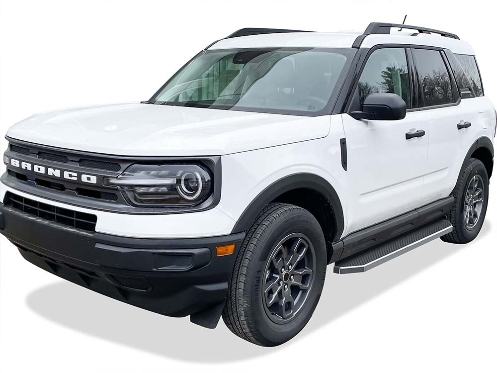 Stainless Steel Both Sides Running Board-H Series 2021-2026 Ford Bronco Sport SUV IB06RCA0Y