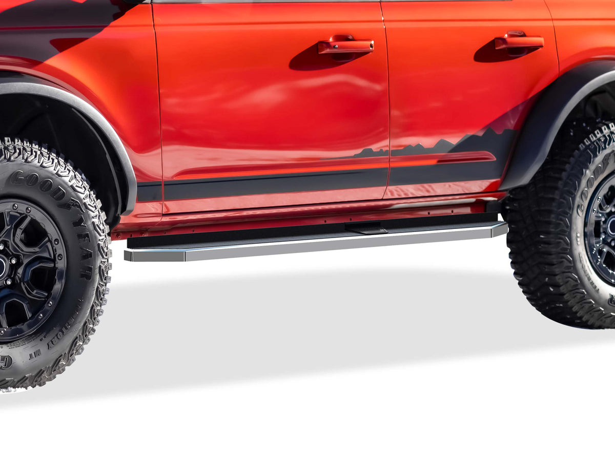 Stainless Steel Both Sides Running Board-H Series 2021-2026 Ford Bronco 4-Door IB06RCA1Y