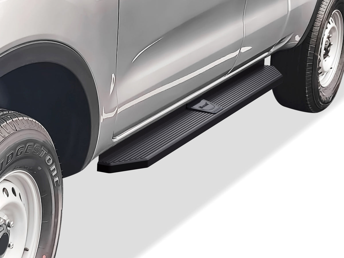 Stainless Steel Both Sides Running Board-H Series 2019-2023 Ford Ranger Super Cab  (with 2 Full Size Doors and 2 Suicide Doors) IB06RCA3H