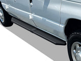Stainless Steel Both Sides Running Board-H Series 1999-2014 Ford Econoline Van (Full Size) For 3 Door Models Only IB06RDJ4H