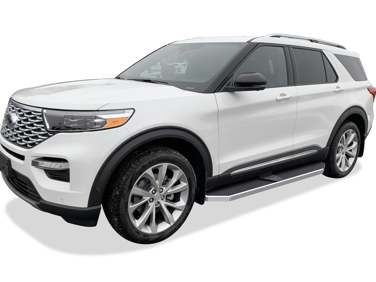 Stainless Steel Both Sides Running Board-H Series 2020-2026 Ford Explorer 4-Door SUV IB06REE2Y