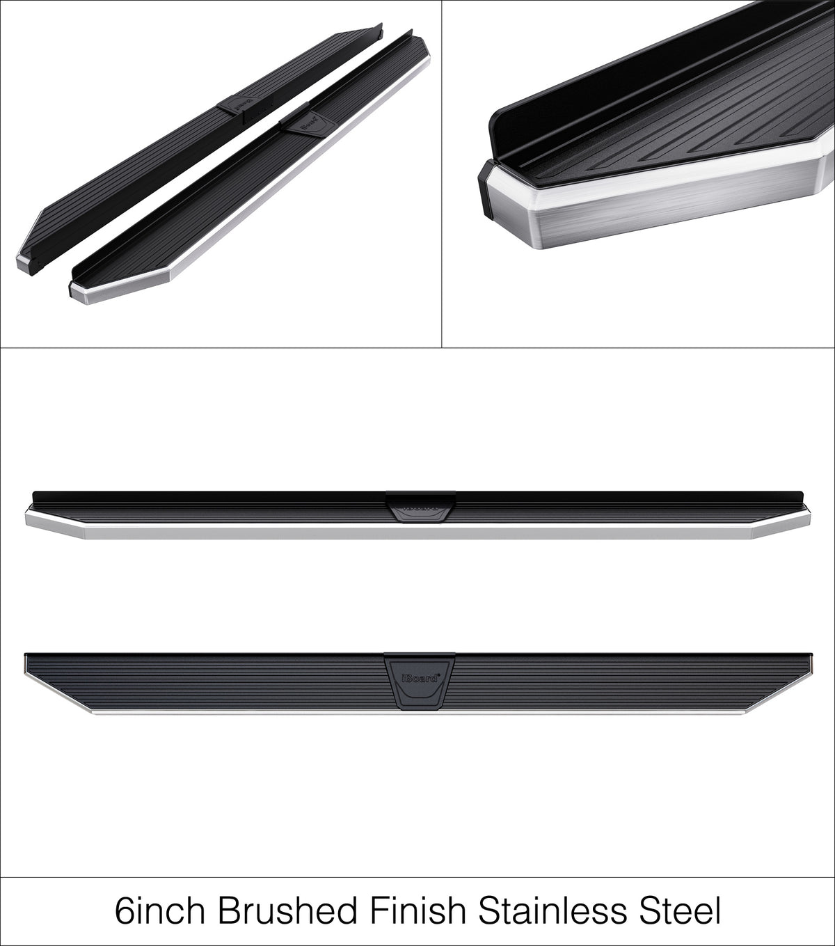 Stainless Steel Both Sides Running Board-H Series 2020-2026 Ford Explorer 4-Door SUV IB06REE2Y