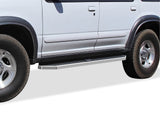 Stainless Steel Both Sides Running Board-H Series 1995-2001 Ford Explorer 4-Door (Excl. 02 Body Style;Excl. All Sport Trim)\ *Will Not Fit Models With Mud Flaps IB06RIB1Y