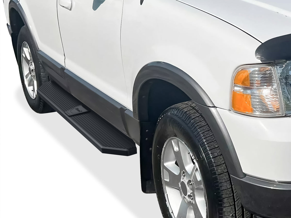 Stainless Steel Both Sides Running Board-H Series 2002-2005 Ford Explorer 4-Door (Excl. Sport Model)\ 2002-2005 Mercury Mountaineer IB06RIB2H
