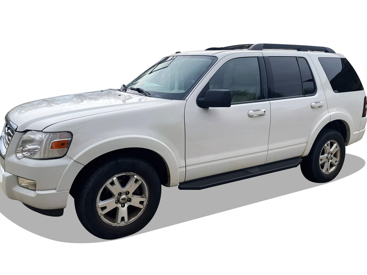 Stainless Steel Both Sides Running Board-H Series 2006-2010 Ford Explorer 4-Door / 2006-2010 Mercury Mountaineer (*Will not fit on vehicles equipped with power retracting boards) IB06RIB3H