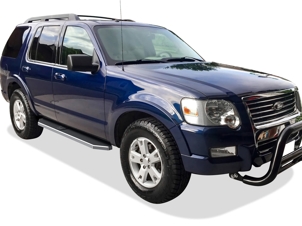 Stainless Steel Both Sides Running Board-H Series 2006-2010 Ford Explorer 4-Door / 2006-2010 Mercury Mountaineer (*Will not fit on vehicles equipped with power retracting boards) IB06RIB3Y
