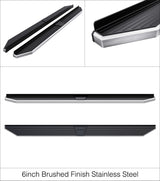 Stainless Steel Both Sides Running Board-H Series 2007-2014 Ford Edge (Excl. Sport & EcoBoost Model)\ 2007-2015 Lincoln MKX (Excl. EcoBoost Model)\ (*Will not work on vehicles equipped with power retracting boards) IB06RIB6Y