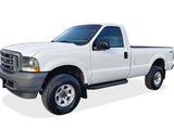 Stainless Steel Both Sides Running Board-H Series 1999-2016 Ford F-250/F-350/F-450/F-550 Super Duty Regular Cab IB06RJA0H