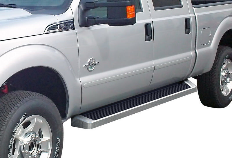 6061 Aircraft Aluminum Both Sides iRunning Board 1999-2016 Ford F-250/F-350/F-450/F-550 Super Duty Crew Cab IB06RJA1A