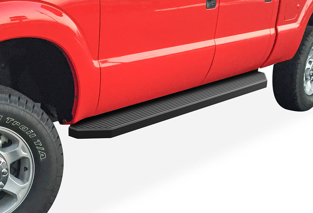 Stainless Steel Both Sides Running Board-H Series 1999-2016 Ford F-250/F-350/F-450/F-550 Super Duty Crew Cab IB06RJA1H